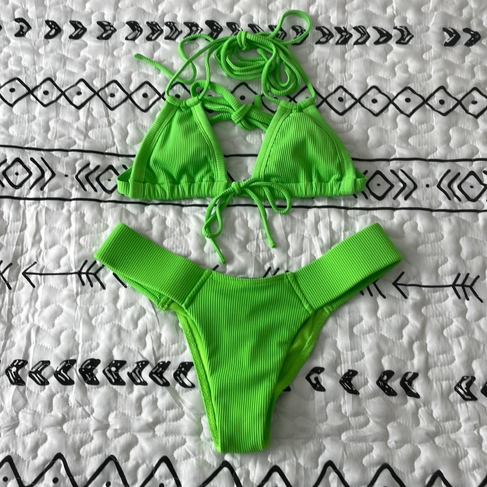 Montce Lima Ribbed Bikini